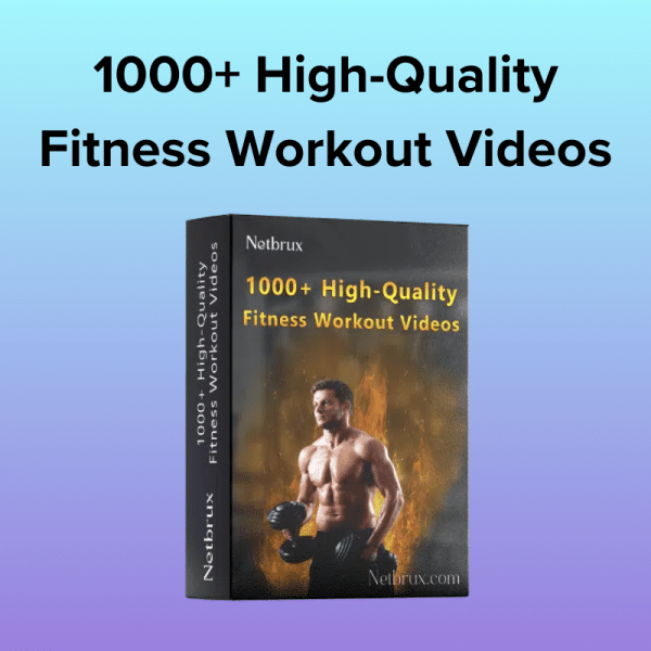 1000+ High-Quality Fitness Workout Videos