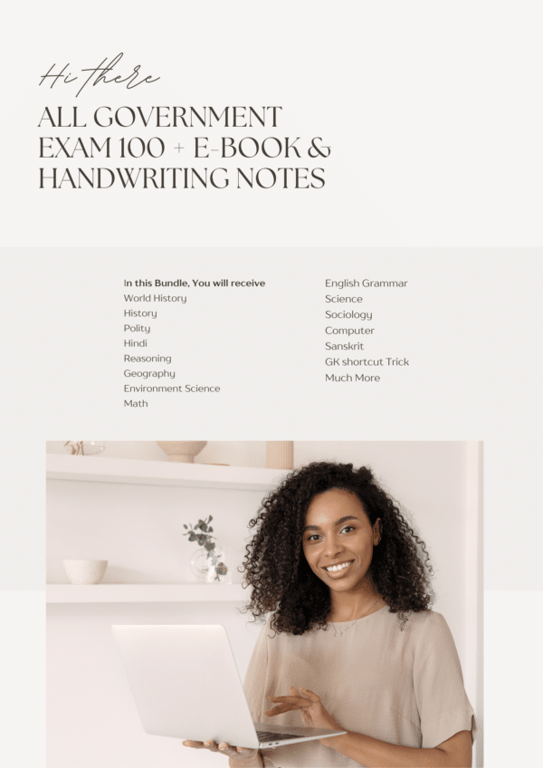 All Government Exam 100 + E-Book & Handwriting Notes